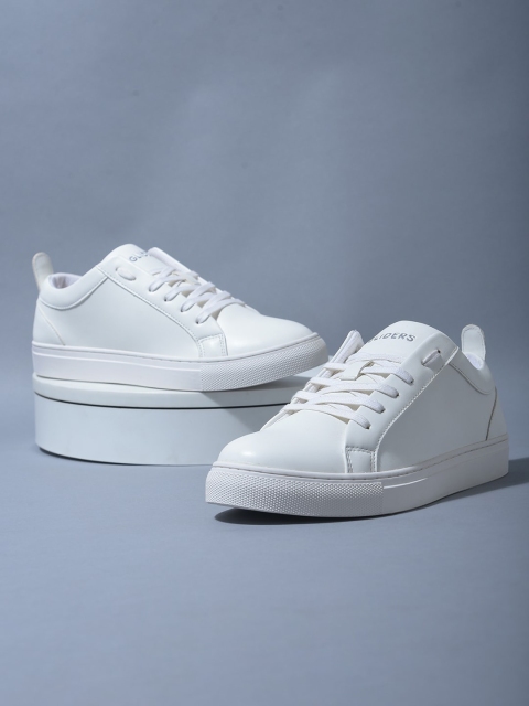 

Liberty Women White Solid Sneakers
