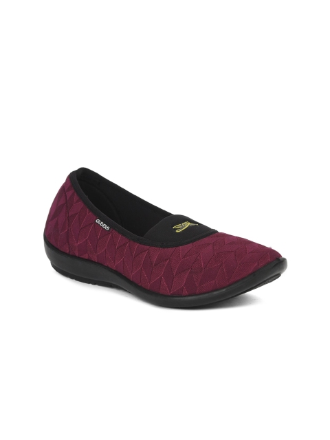 

Liberty Women Maroon Slip-On Sneakers