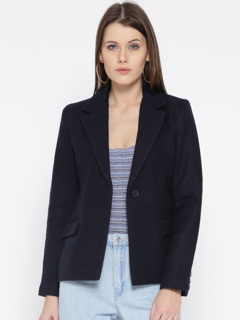 

Mast & Harbour Navy Single-Breasted Blazer, Navy blue