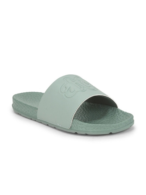 

Liberty Men Green Solid Sliders