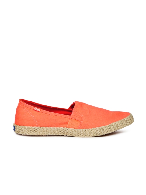 

Keds Women Coral Orange Espadrilles