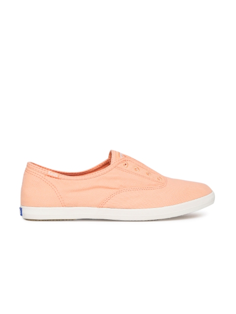 

Keds Women Peach-Coloured CHILLAX Slip-On Sneakers
