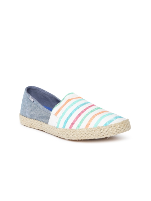 

Keds Women Multi Coloured Striped Espadrilles