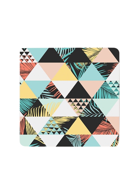 

smart serve Set Of 6 White Printed Trivet Table Placemats