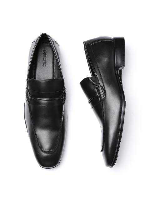 

INVICTUS Men Black Formal Slip-Ons