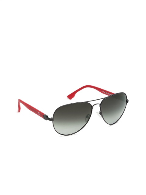 

French Connection Men Aviator Sunglasses FC 7344, Black
