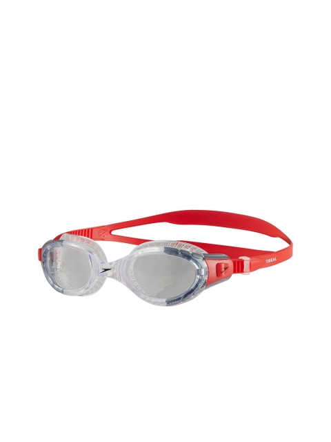 

Speedo Red Solid Swimming Goggles