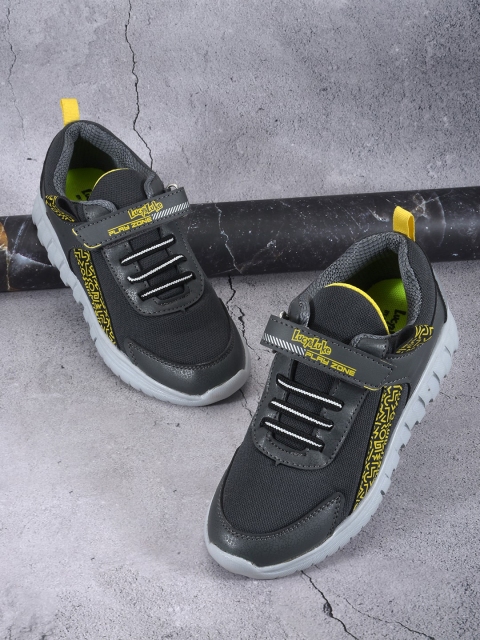 

Liberty Unisex Kids Grey Mesh Walking Non-Marking Shoes