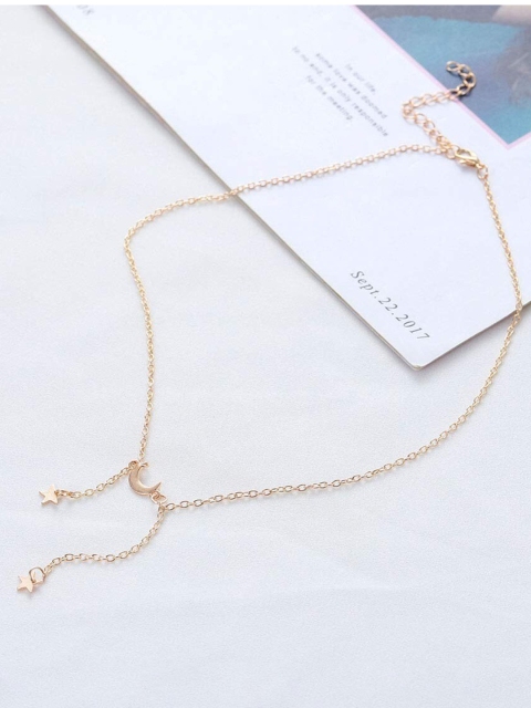 

Pinapes Women Gold-Plated Enamelled Chain