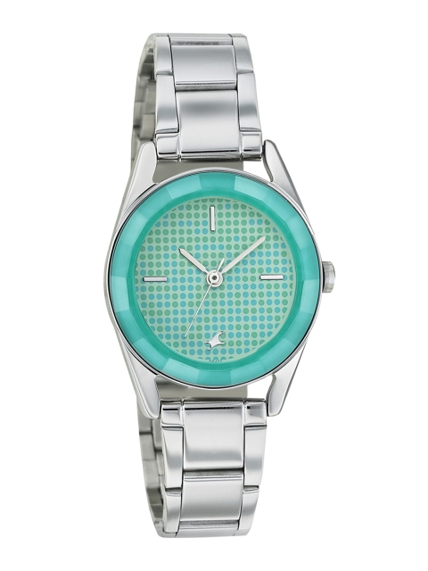 

Fastrack Women Green Printed Dial Watch NJ6144SM02C