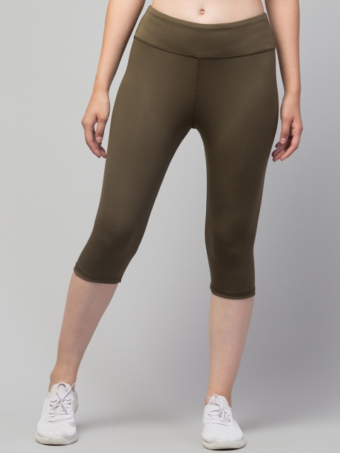 

Apraa & Parma Women Green Solid Tights