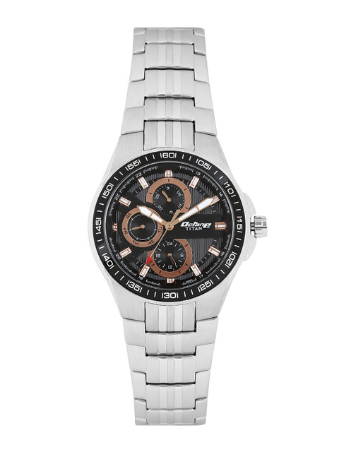 

Titan Men Black Analogue Watch NJ90041KM01