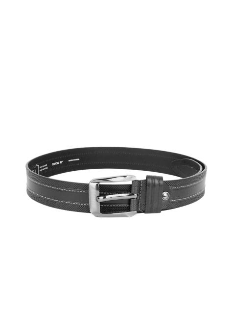 

Style Shoes Men Leather Belt, Black