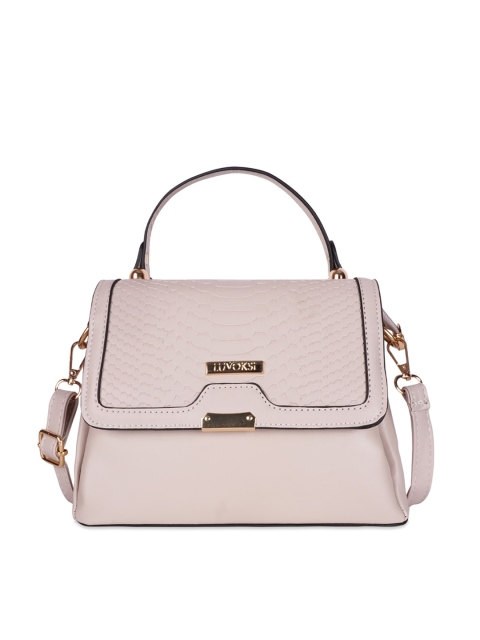 

Luvoksi Grey Textured PU Structured Satchel