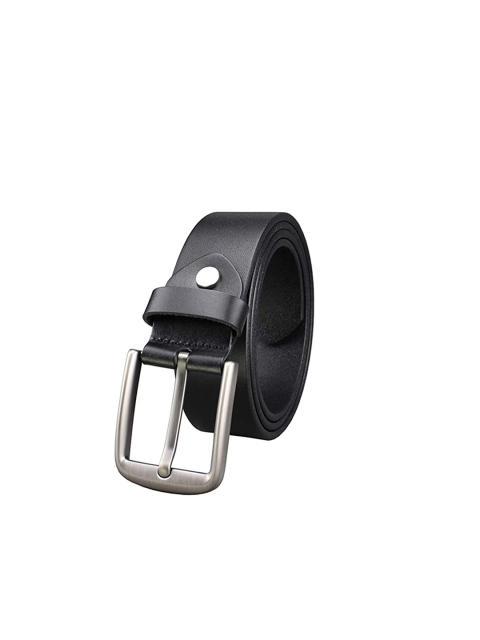 

Elite Crafts Men Black Leather Formal Belt