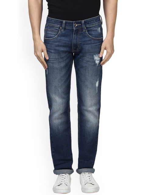 

Park Avenue Men Blue Slim Fit Mid-Rise Clean Look Jeans