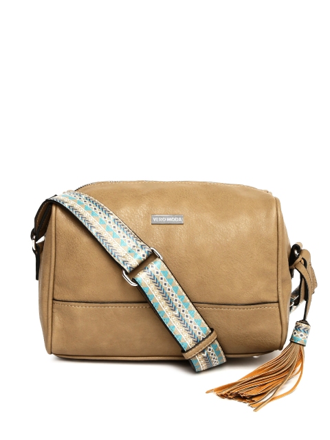 

Vero Moda Khaki Solid Sling Bag