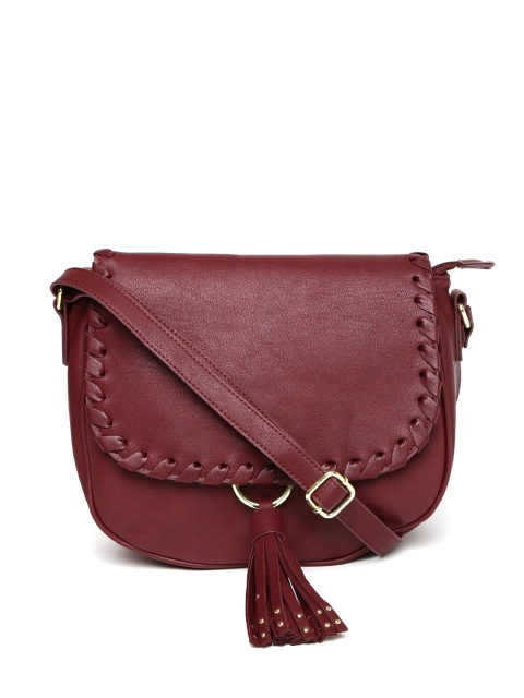 

Vero Moda Burgundy Solid Sling Bag