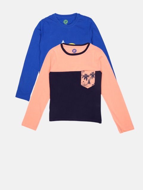 

YK Boys Pack of 2 T-shirts, Blue