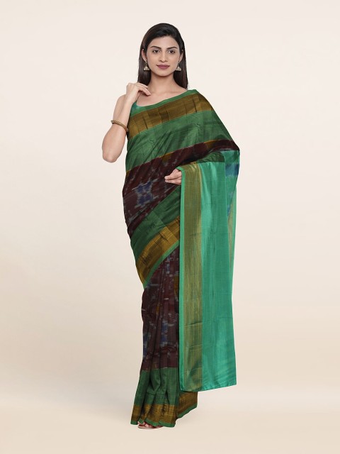 

Pothys Woven Design Zari Pure Silk Saree, Purple