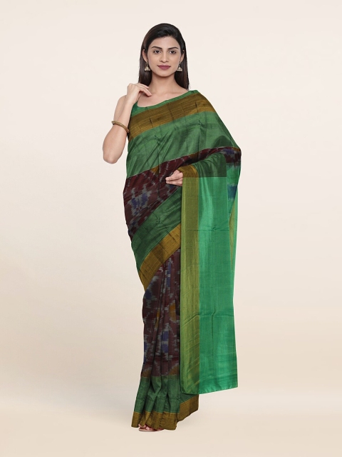

Pothys Woven Design Zari Pure Silk Saree, Purple