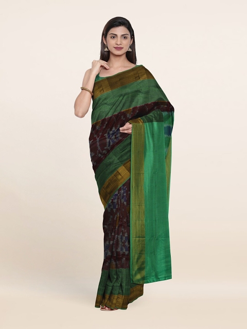

Pothys Ethnic Motifs Pure Silk Saree, Purple
