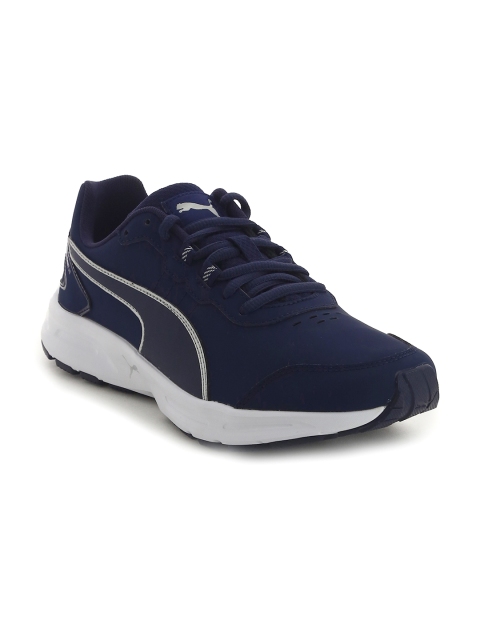 

Puma Men Navy Blue Descendant v4 SL Running Shoes