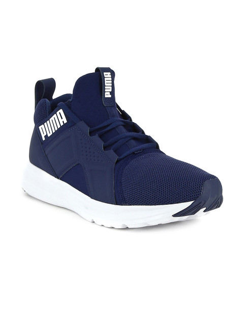 

Puma Men Navy Enzo Mesh Running Shoes, Blue