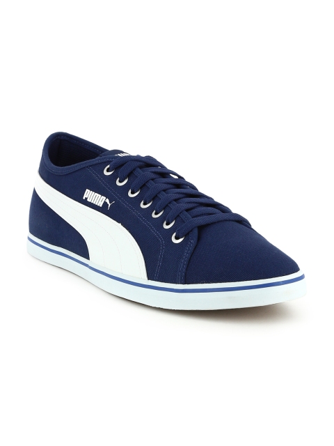 

Puma Unisex Navy Elsu v2 CV Sneakers, Navy blue