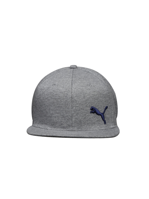 

Puma Unisex Grey Melange MVP Stretchfit Cap