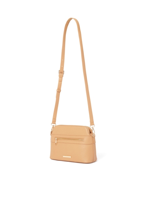 

Forever New Brown PU Structured Sling Bag