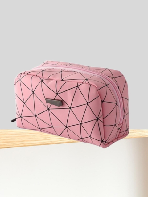 

Peau D'origine Women Printed Make-Up Organisers, Pink