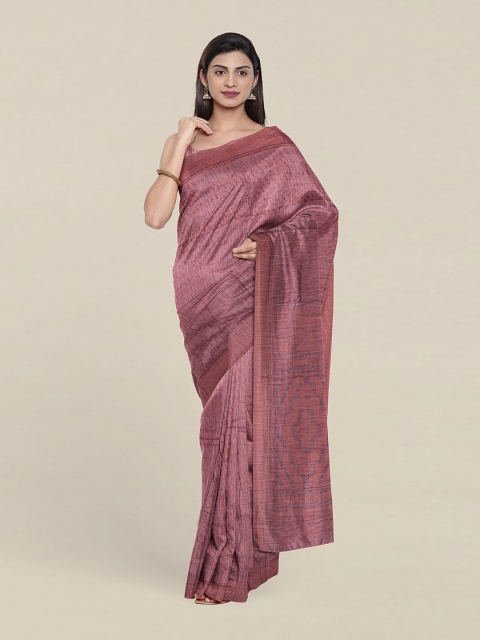 

Pothys Geometric Printed Saree With Blouse Piece, Lavender