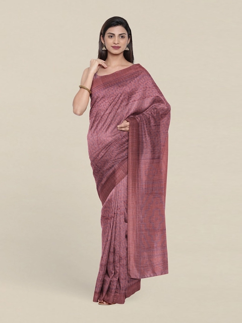 

Pothys Geometric Printed Saree, Lavender
