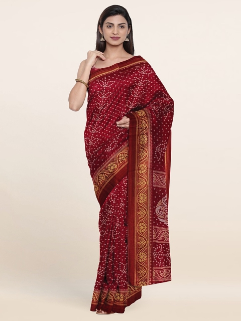 

Pothys Bandhani Printed Saree, Purple