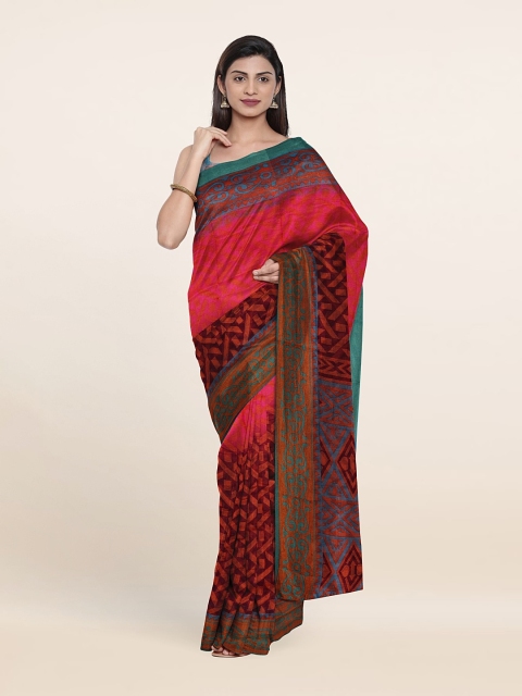 

Pothys Printed Saree, Purple