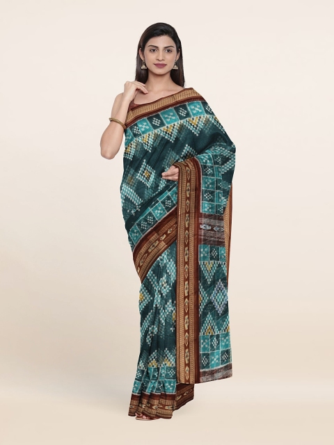 

Pothys Printed Saree, Blue