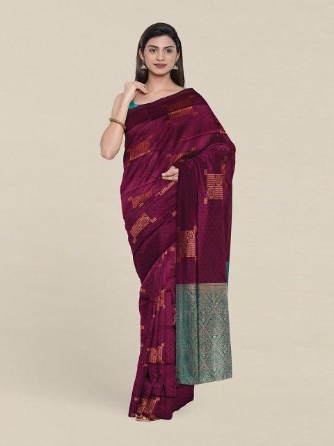 

Pothys Ethnic Motifs Zari Saree, Violet