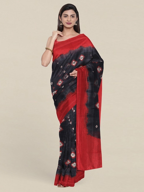 

Pothys Bandhani Printed Pure Cotton Saree, Blue
