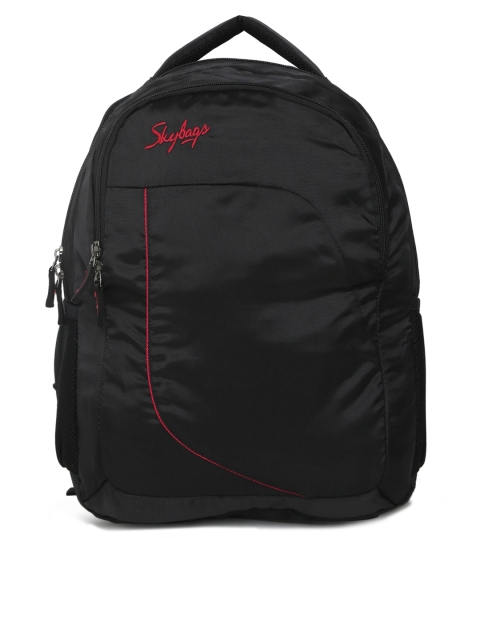 

Skybags Unisex Black Solid FAME PLUS LP SCHOOL Laptop Backpack