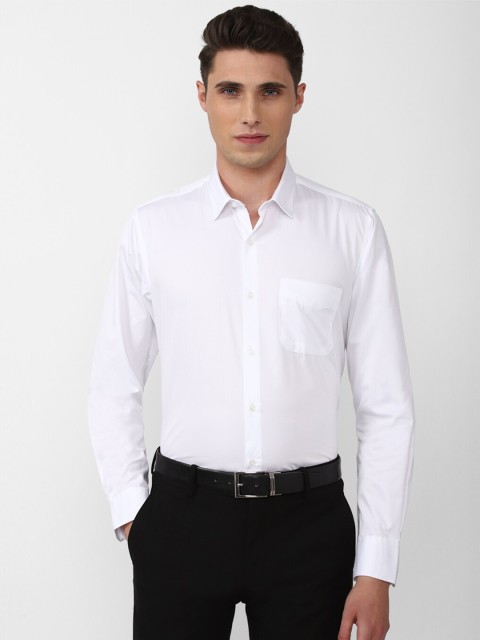 

Peter England Men Cotton Formal Shirt, White