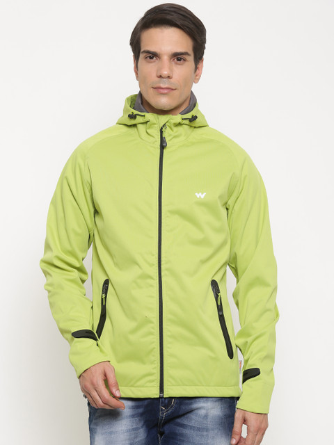 

Wildcraft Men Green Solid SoftPro Jacket