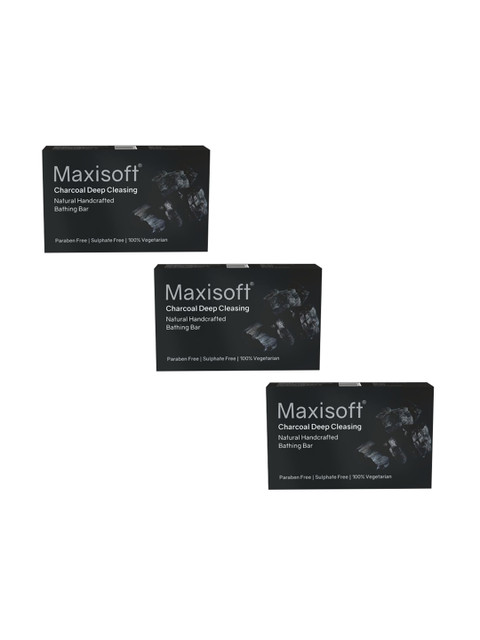

Maxisoft Set Of 3 Calamine Bathing Bar 225gm, Na