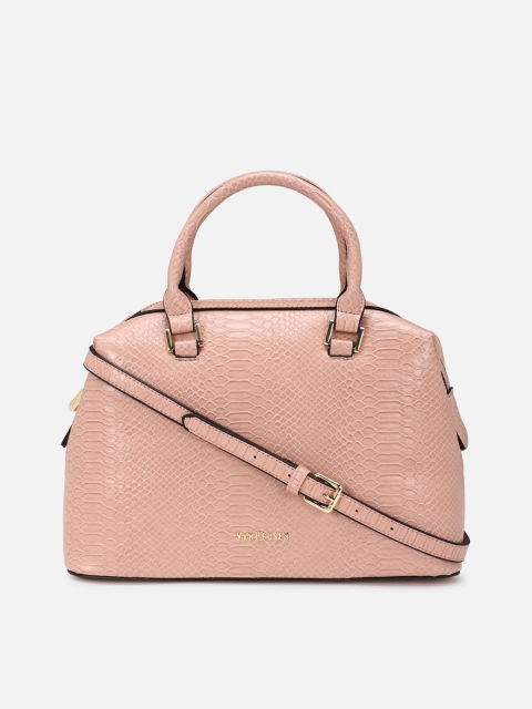 

Van Heusen Woman Textured PU Structured Satchel, Na