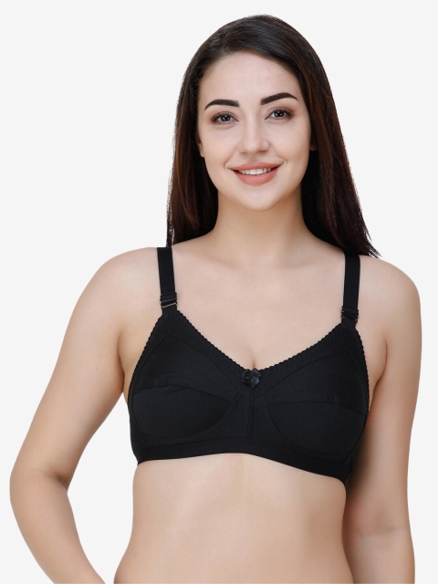 

College Girl Non Padded Everyday Bra CG-2107-Black