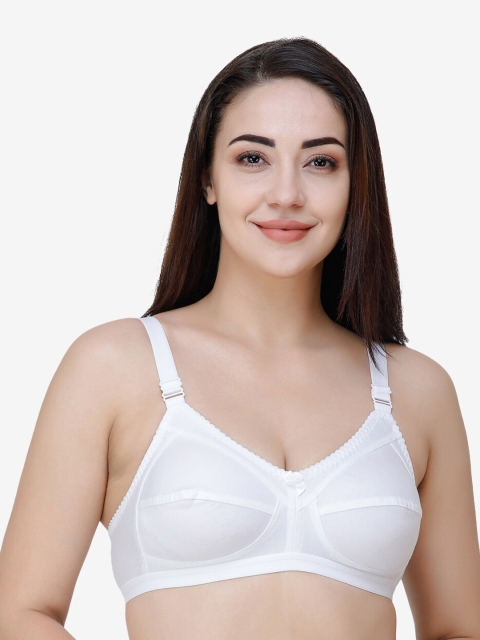 

College Girl Non Padded Everyday Bra CG-2107-White
