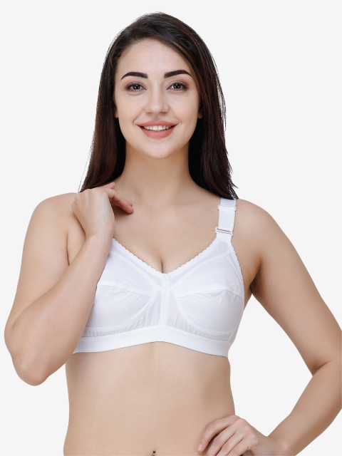 

College Girl Non Padded Everyday Bra, White