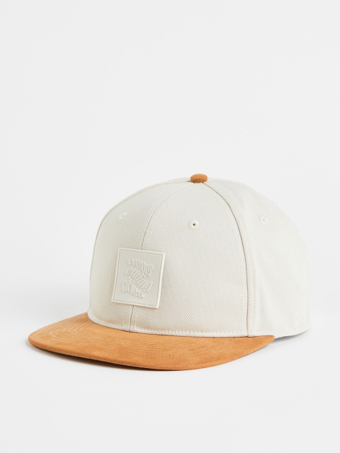 

H&M Men Cap With An Applique, Beige