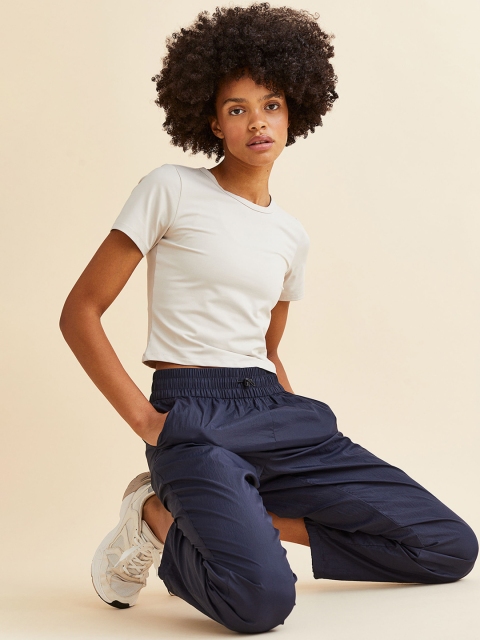 

H&M Women Water-Repellent Trousers, Blue