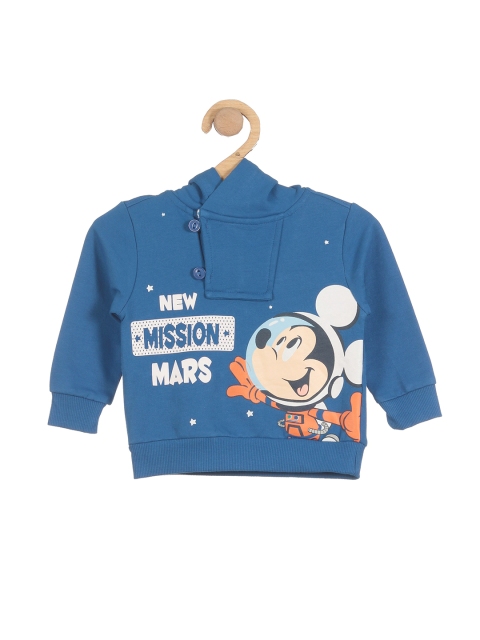 

Lil Lollipop Unisex Kids Graphic Printed Cotton Hooded Sweatshirt, Blue